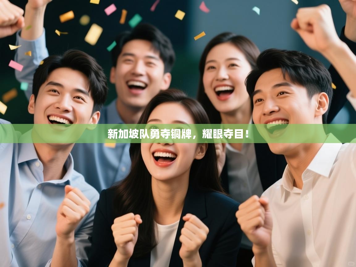 新加坡队勇夺铜牌,耀眼夺目!